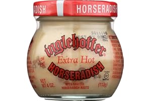 Inglehoffer Extra Hot Horseradish, 4 Ounce Jar