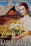 Mail Order Bride - Bernadette Finds Love: Sweet Clean Historical Western Mail Order Bride Inspirational Romance (Ruby Springs Brides Book 4)