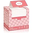 ICOTLE Disposable Face Towels, 10"×12" Facial Towelettes Disposable, Makeup Remover Dry Wipes for Sensitive Skin, Makeup Removing, Cleansing, Nursing, Travel