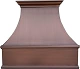 SINDA Custom Copper Range Hood Made from 99.9% Pure