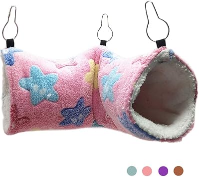 houses habitats hanging tunnel for small animals sugar glider hammock cage accessories bedding for chinchilla ferret squirrel guinea pig rat playing sleeping hanging hamster toys pet supplies uni tankers dk