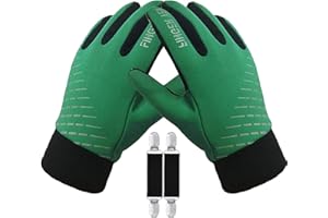 Amrta Winter Gloves for Kids Waterproof Thermal Boys Girls Cold Weather Warm Sport Touchscreen Soft Mittens, Children Anti Slip Glove for Bike Snow Ski Running Football Cycling