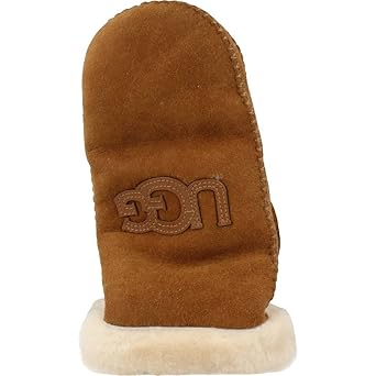 UGG Heritage Logo Mitten chestnut
