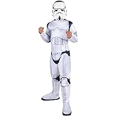 STAR WARS Boys Deluxe Stormtrooper Costume, Kids Halloween Costume, Child- Officially Licensed