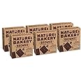 Nature’s Bakery Double Chocolate Brownie Bars, Whole Grains, Dates, and Cocoa, Plant Based, Dairy-Free, Snack Bar, 6 Count (P
