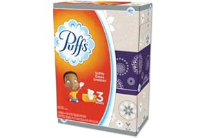 975 SUPPLY Puffs Basic Facial Tissues - 2 Ply - Assorted - 180 Per Box - 24 / Carton