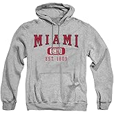 Miami University Official Established Date Unisex Adult Pull-Over Hoodie
