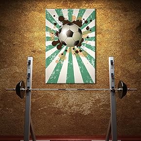 Sports Theme Soccer Abstract Green Background