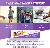Dextro Energy Blueberry Tablets Dextrose 47g Pack of 24 Vegan Fast Acting Carbs view 5