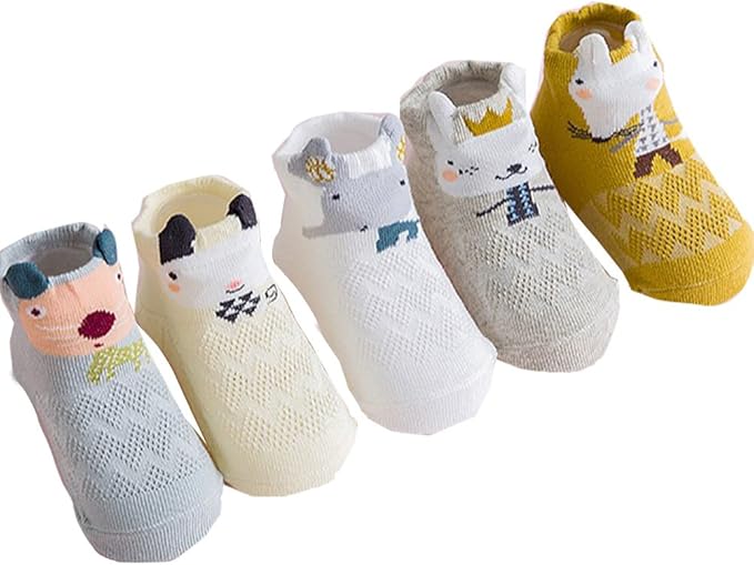 Clothing Shoes Accessories 5 Paires De Chaussettes De Dessin Anime Bebe Garcon Fille En Coton I Baby Toddler Clothing