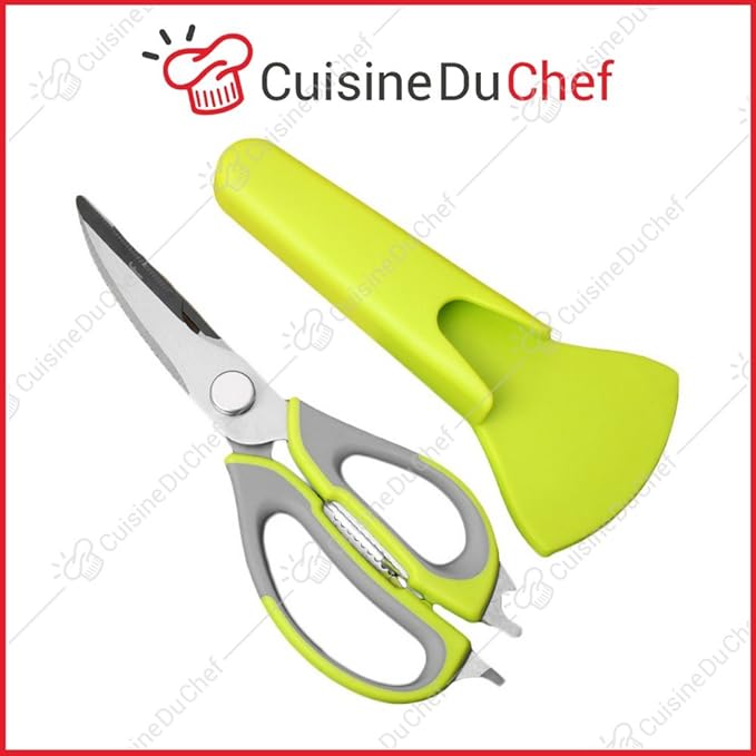 CuisineDuChef ✮ Tijeras de Cocina 5 Hojas | Acero Inoxidable ...