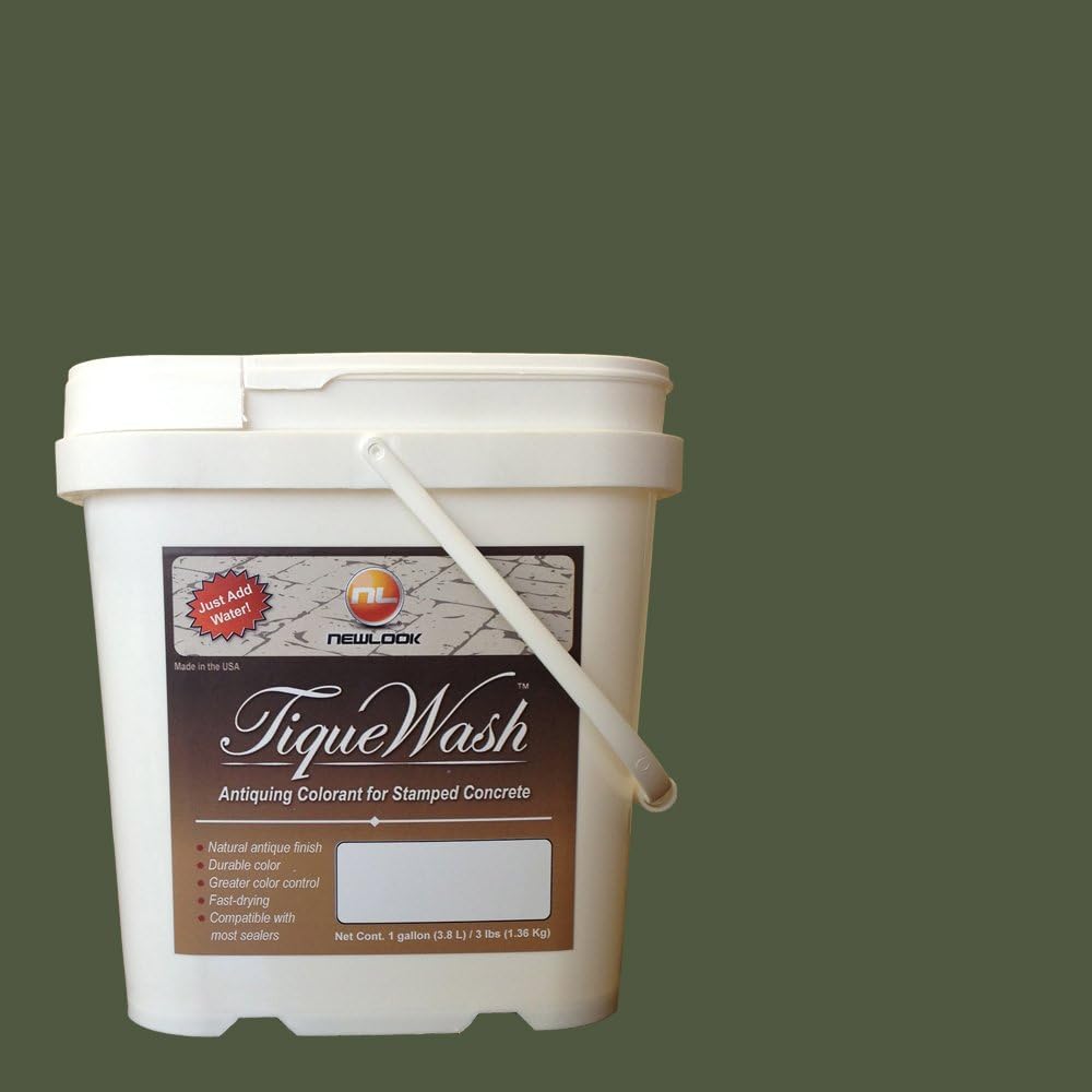 TiqueWash 3 lb. Antiquing Colorant for Stamped Concrete (Sea Foam)