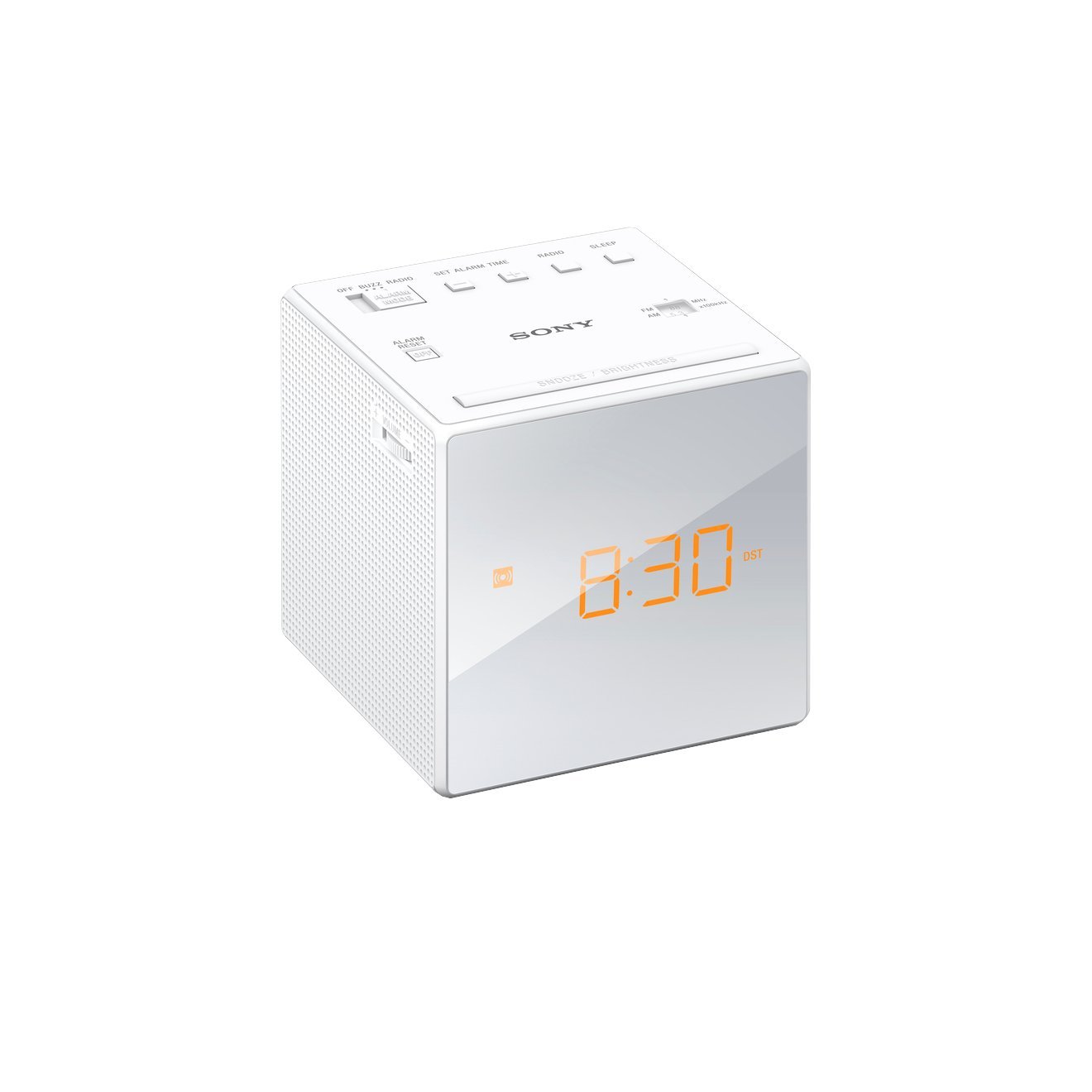 Sony FM/AM Clock Radio - White