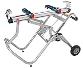 Bosch Portable Gravity-Rise Wheeled Miter Saw Stand T4B