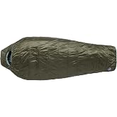 Big Agnes Anthracite - Sleeping Bag | Lightweight, compact 3-season mummy bag with contoured hood, draft collar and anti-snag zipper for backpacking