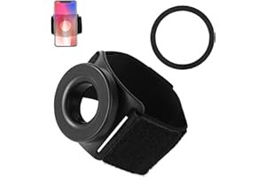 Magnetic Running Phone Holder for iPhone, 360° Rotatable Running Armband Strong Adaptability Workout Cycling Sports Cell Phon