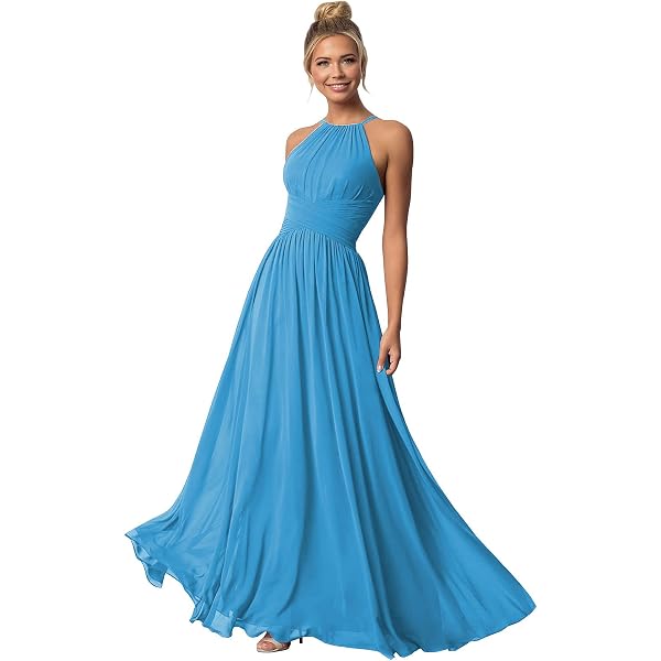 green emerald velvet dress Dark Pacific Blue Sleek Satin V-Neck Dress For Prom With Beading And L main image 1