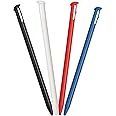 New 3DS Stylus Pen, Xahpower Replacement Stylus Compatible with Nintendo New 3DS, 4 in 1 Combo Touch Styli Pen Set Multi Color for New 3DS