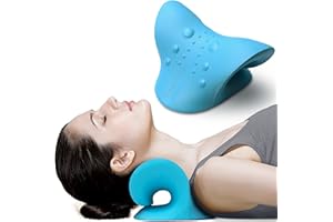 nbstep Neck Traction Device，Neck Cloud - Cervical Traction Device is The Best Solution for Neck Pain Relief, Neck Hump Corrector, and TMJ Relief (Blue)