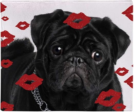 pug blanket amazon