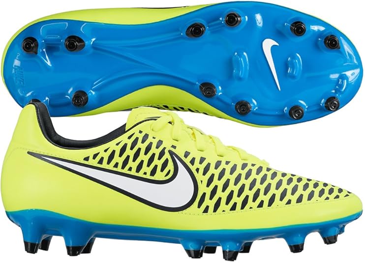 Amazon.com | Nike Womens Magista Onda FG Firm Ground Soccer Cleats 11 US, Volt/Blue Lagoon | Soccer