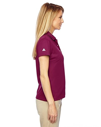 adidas Golf A131 Ladies' Climalite Basic Short-Sleeve Polo, TRIBE