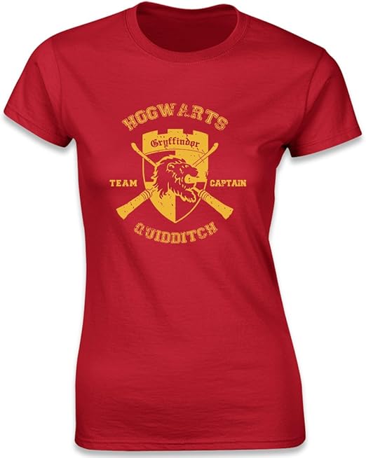 harry potter gryffindor quidditch t shirt