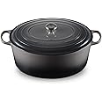 Le Creuset Enameled Cast Iron Signature Oval Dutch Oven, 15.5 qt., Oyster