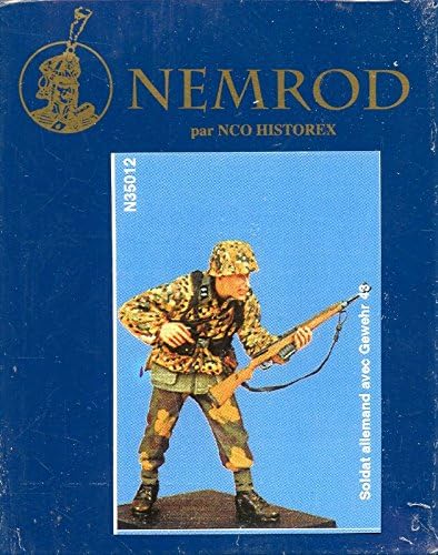 Nemrod/Historex 1:35 Soldat Allemand avec Gewehr 43 Resin Figure Kit #N35012