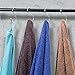WOVTE Stainless Steel S Shaped Silver Tone Polished Plating Hanging Hooks for Kitchen, Bathroom, Bedroom and Office Pack of 20