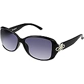 Foster Grant Womens Sublime Sunglasses, Black, 57mm US