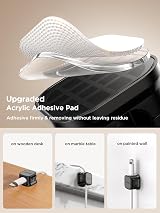 JOYROOM 6 Pack Cable Tidy Clips Magnetic Desk Cable Organizer 7.5mm view 4