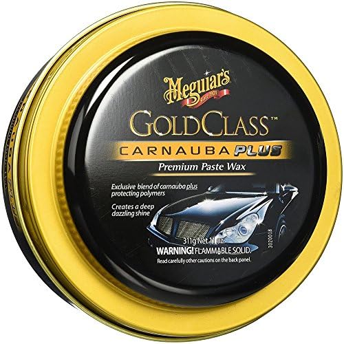 Meguiars G7014J GWxXRR Gold Class Carnauba Plus Paste Wax, 11 oz. (2 Pack)