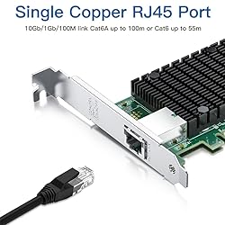 10Gb RJ45 PCI-E Network Card NIC, Compare to Intel