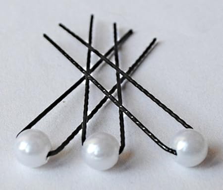 Lot 200 Pinces Epingles A Chignon Avec Perle Barrette Accessoire Cheveux Mariage Amazon Fr Cuisine Maison