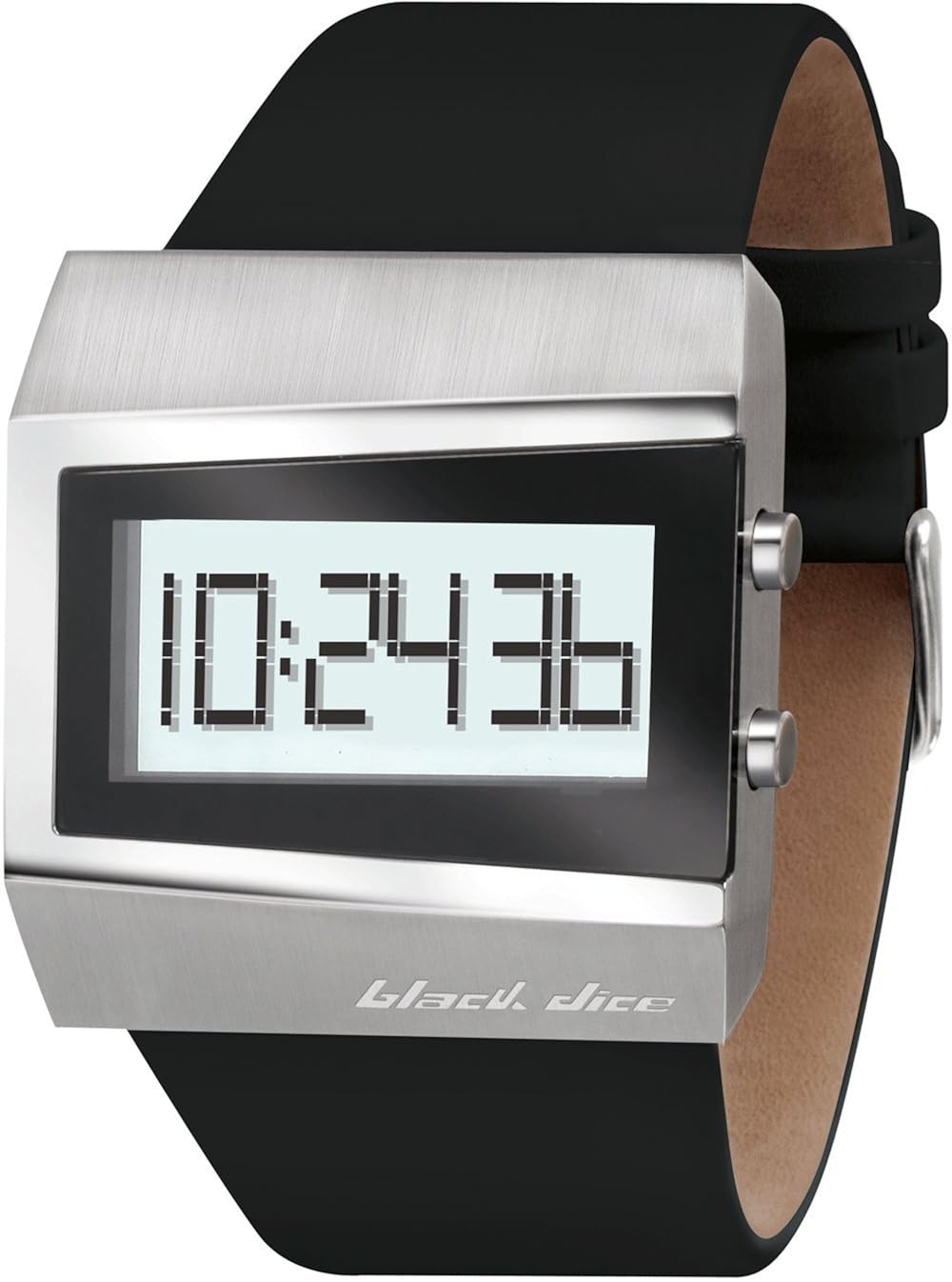 Black Dice Men's Chill Retro Digital Watch BD 057 01 With Genuine Black
