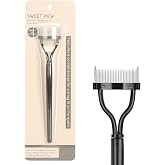 SWEET VIEW Eyelash Comb Lash Separator Tool | Mascara Clump Remover Professional Eye Makeup Tools