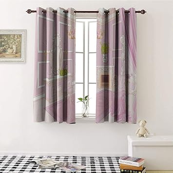 Amazon Com Teen Girls Decor Collection Window Darkening Curtains