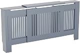 Vida Designs Chelsea Radiator Cover Grey - Adjustable - MDF Cabinet view 8