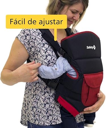 Color Negro Mochila Portabebes Safety 1st Youmi Black Chic Bebe Paseo