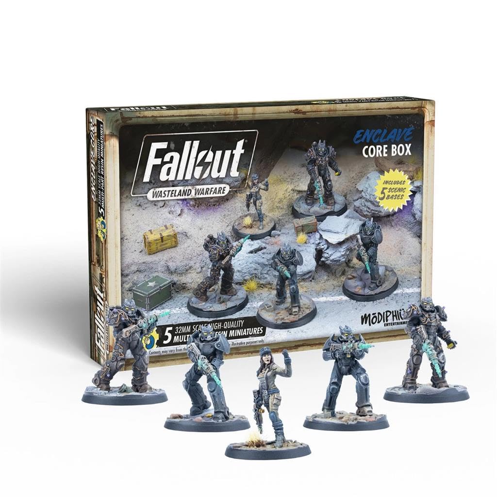 Modiphius, Fallout: Wasteland Warfare - Enclave: Core Box