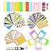 Sunmns Colorful Bundle Set Accessories Compatible with Fujifilm Instax Mini 12 11 9 8 90 70 Camera, Accessory include Film Sticker, Desk Frames, Hanging Frame, Strap