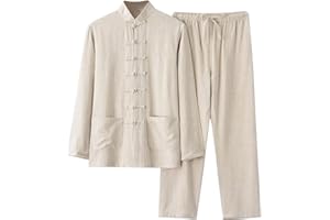 GENERIC Tai Chi Uniform Shirt - Qi Gong Martial Arts Wing Chun Shaolin Kung Fu Shirt Training Cloths Apparel Clothing 0