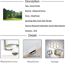 Augusta Golf Course Wall Art Golf Course Picture