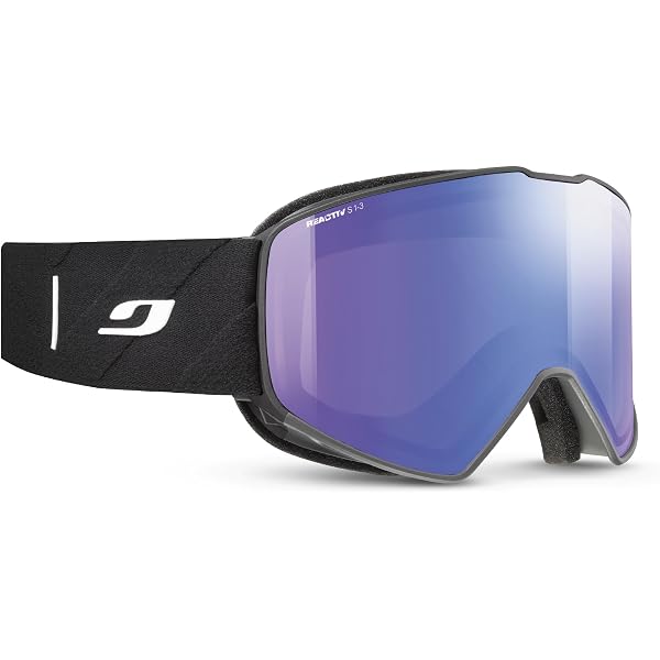 Amazon.com : Julbo Razor Edge REACTIV Goggles Goggles - Black/Gray