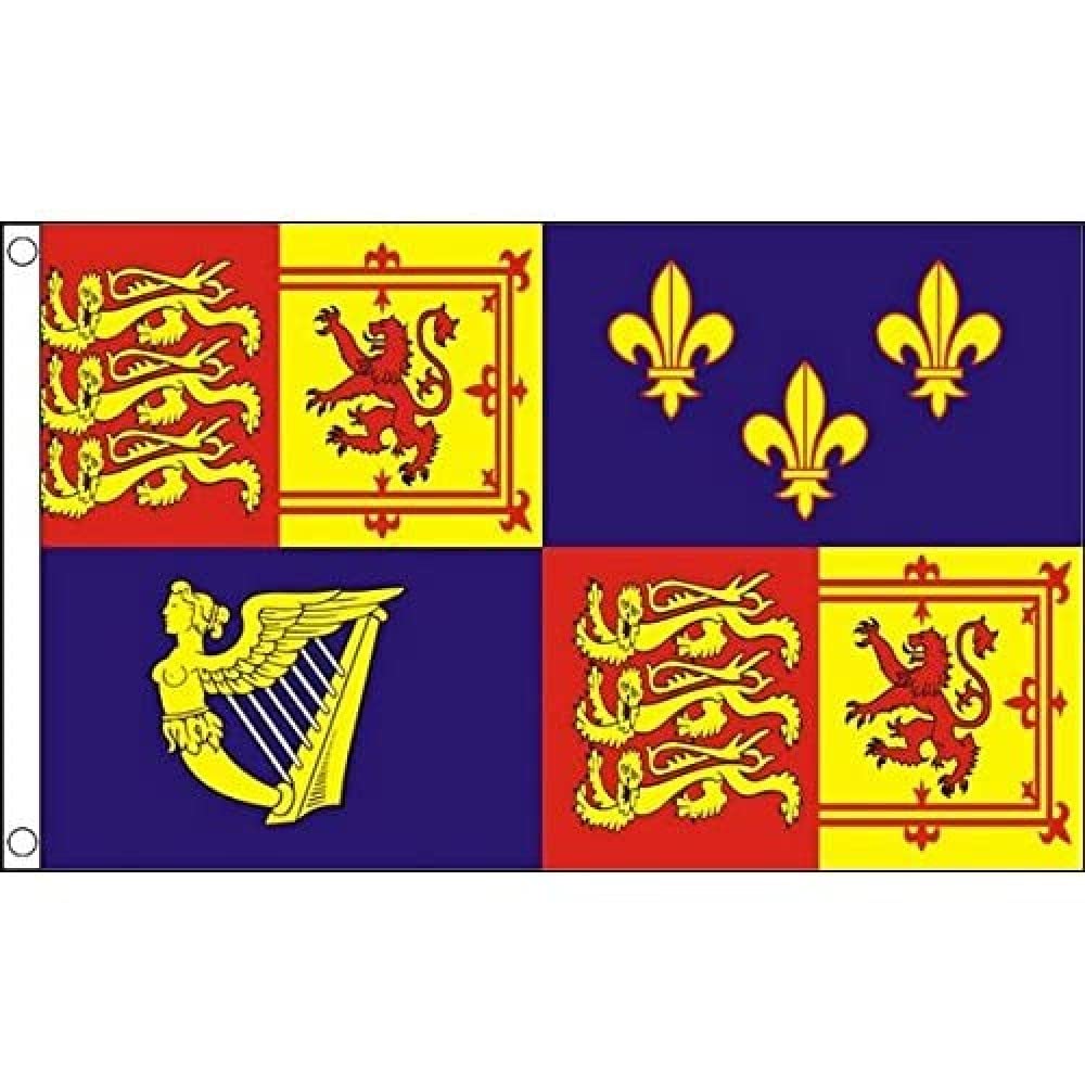 AZ FLAG - Royal Banner 1707-14 (Queen Anne) Flag - 3x5 Ft - 100D Polyester Bristish Historic Banner with Two Metal Grommets - Fade Resistant - Vivid Colors - 3' x 5' Feet - 150x90 Cm
