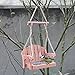 Gardirect Wooden Swing Seat Bird Feeder, Tray Feeder(Cedar)