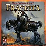 The Fantasy Art of Frazetta 2018 Wall Calendar (CA0166) by 