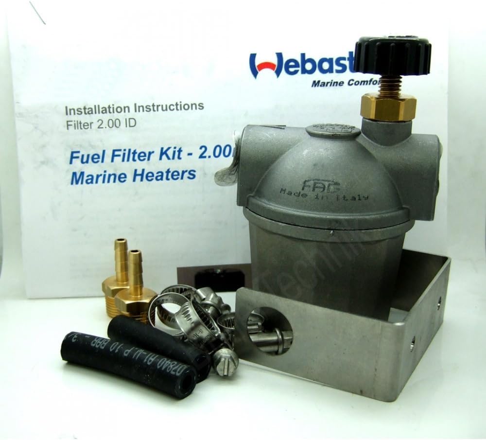 Webasto Marine heater Fuel Filter with fuel tap shut off | 4110766A