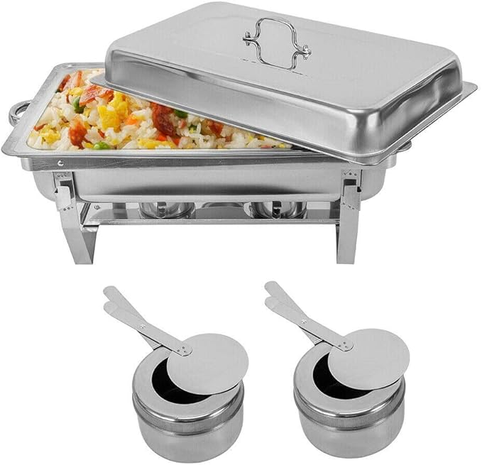 SHIOUCY Fondue Buffets Chauffant Chafing Dish Catering Chauffe Plat